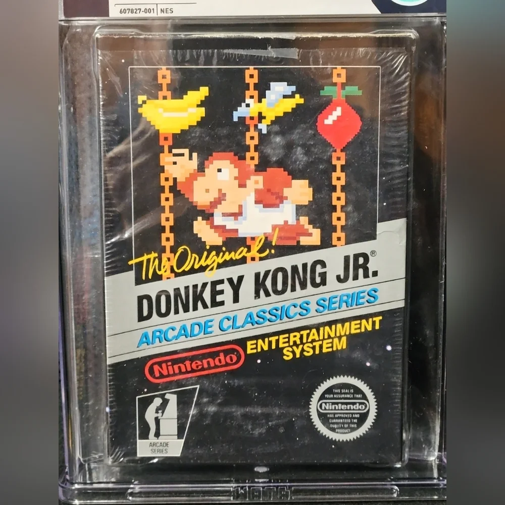 NES Donkey Kong Jr.‎ CIB WATA GRADE 8.5